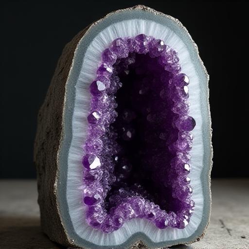 Deep purple Cathedral Grade Amethyst Geode